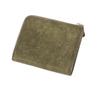 Кошелек Кошелек Кошелек Пуэбло Короткий Мини Кошелек На Молнии Карты Маленькие Бустеры Натуральная Кожа Олива [Бустеры] Г-образный Г-образный Мужской