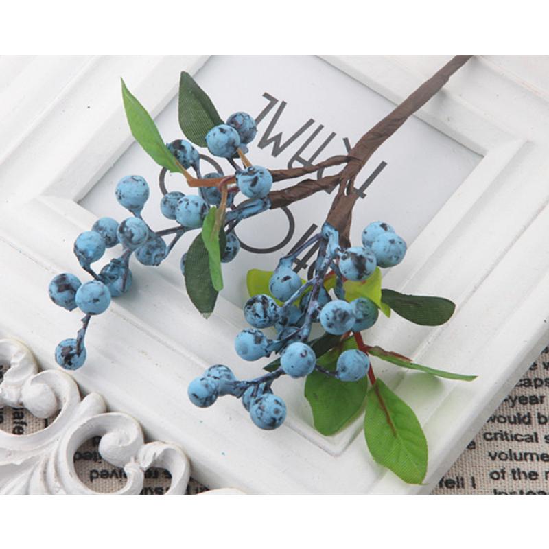 3 шт. Мини Искусственный Ягодный Цветок Рождественский Фрукт Искусственная Ягода Симуляция Пена Цветок Украшение Свадьба Семейная Настольная Композиция