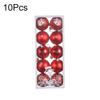 10Pcs/box Decoration Ball New Year Gift Party Decor 5cm Xmas Tree Pendent Color Christmas Balls Tree Ornaments