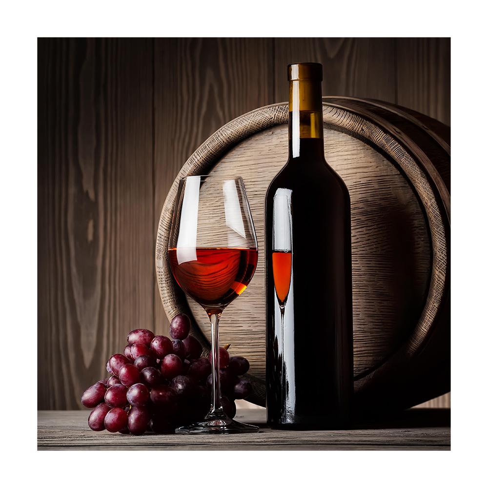 Kitchen Bar Red Wine Grape Beer Wall Art Canvas Painting Still Life Nordic Poster Wall Pictures Decor For Living Room