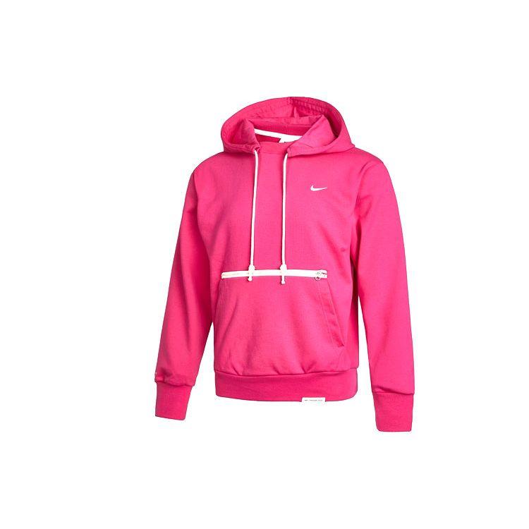 Nike Standard Issue Basketball Hoodie Men Hoodie Raspberry-Red CV0865-615