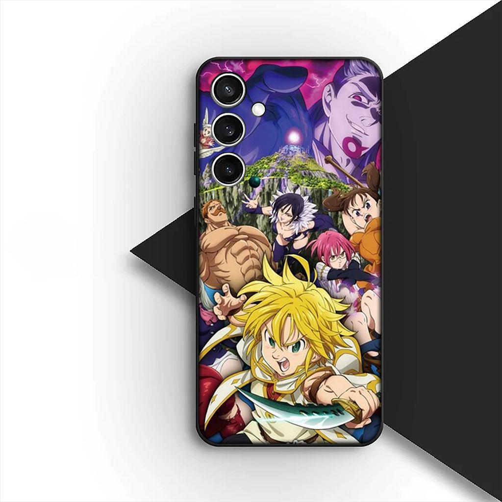 Чехол для телефона для Xiaomi Poco C75 C65 C71 C85 X7 X6 X5 M7 F7 F8 Ultra F6 Pro 5G Корпус Мягкий чехол Семь смертных грехов Мелиодас Бан