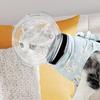 Cat Muzzle Breathable Hood Adjustable Portable Mouth Cover Protective Space for Cats