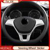 Хромированная накладка на руль автомобиля из АБС-пластика для Golf 7 GTI MK7 Jetta MK6 2015- Polo 2017-