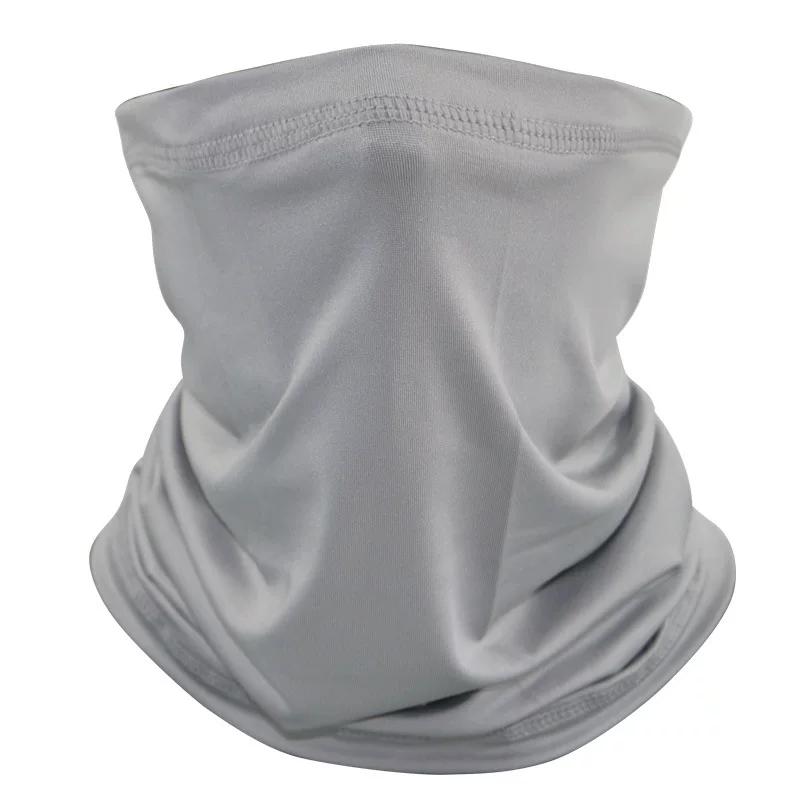 Camouflage Mesh Sun Mask Men's Breathable Summer Cycling Fishing Cycling Face Neckerchief Style Magic Headband