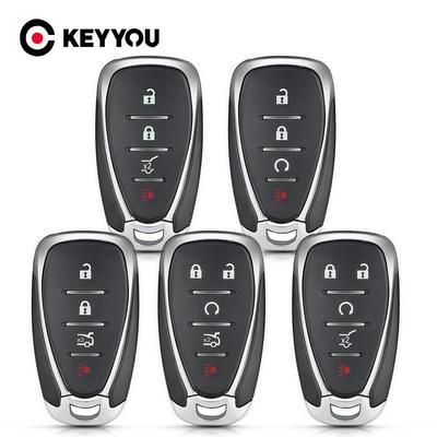 KEYYOU 1 шт. Чехол для дистанционного ключа автомобиля для Cruze Malibu Camaro 2/3/4/5 Кнопок Корпус брелока