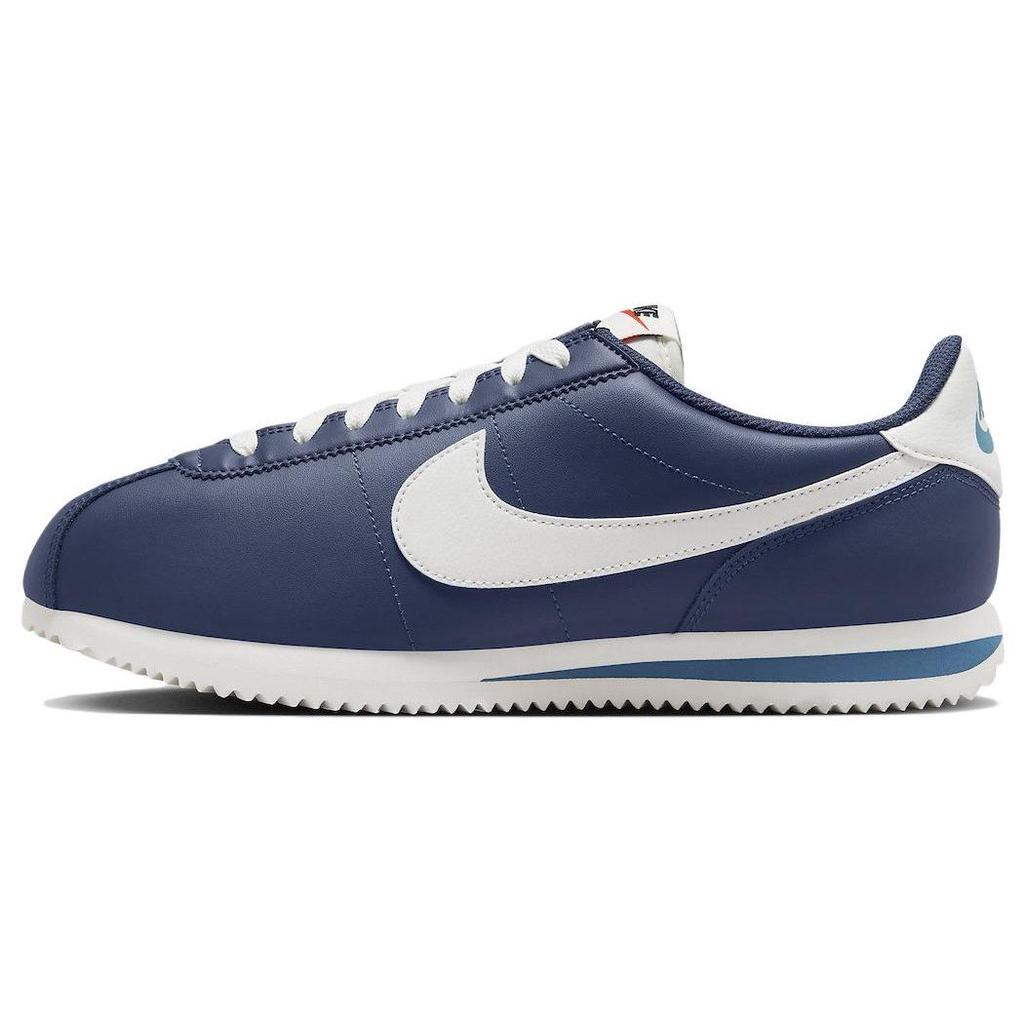 Nike Cortez Midnight Navy Men Sneakers Blue Sail Noise-Aqua DM4044-400