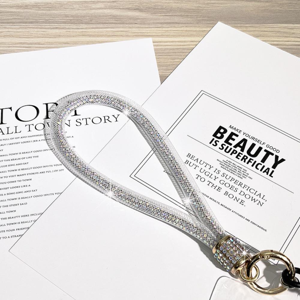 Прочный подвесной шнур для мобильного телефона, веревка для подвешивания, усовершенствованный чехол для телефона со стразами, аксессуары