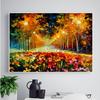 5d Diy Алмазная картина Осенний пейзаж Алмазная мозаика Пейзаж Полный круглый Алмазная вышивка