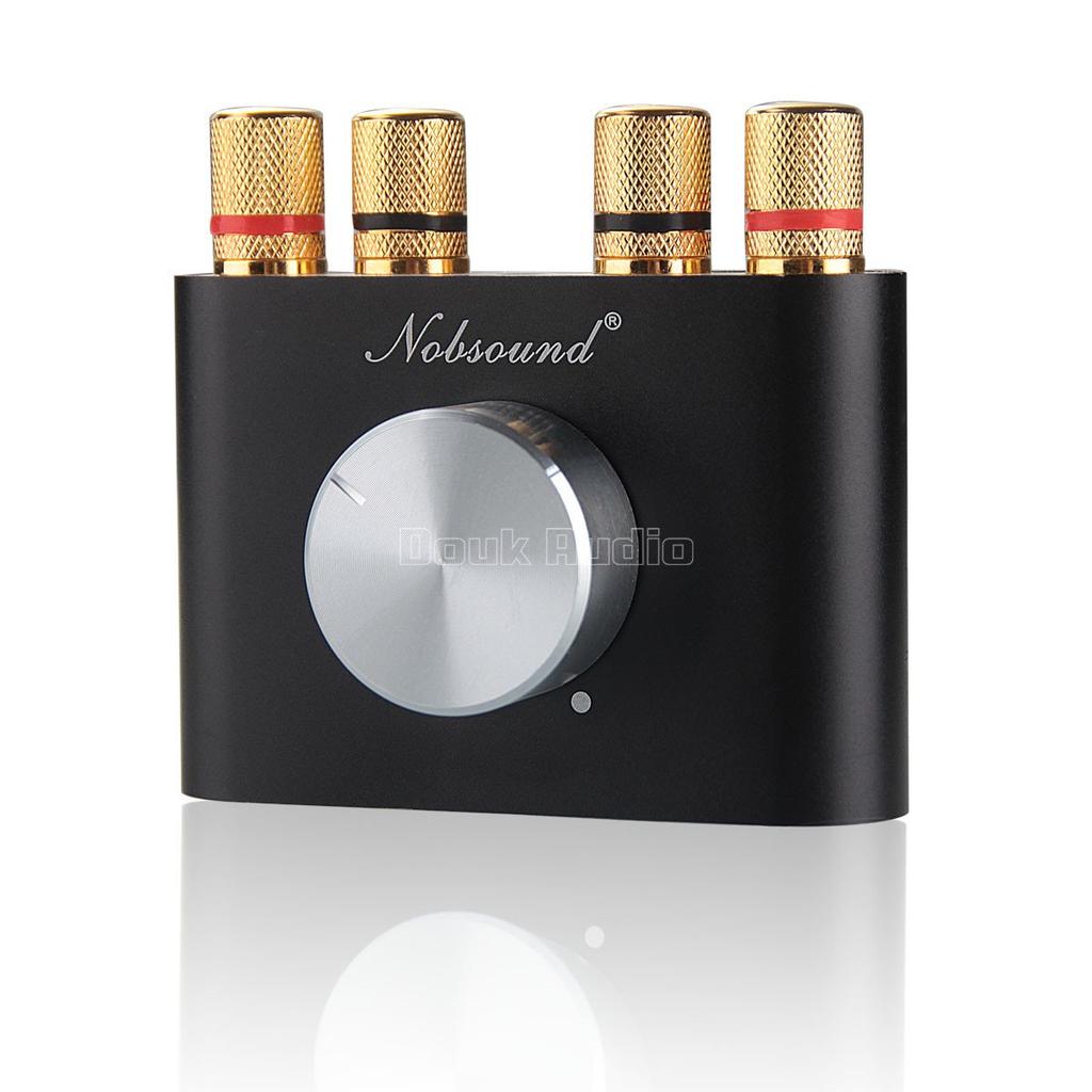 Nobsound Pro Power 50W x HiFi Power Supply Not Included NS-01G Amplifier, Bluetooth, 2, Amplifier, Speaker, Audio, (Black)