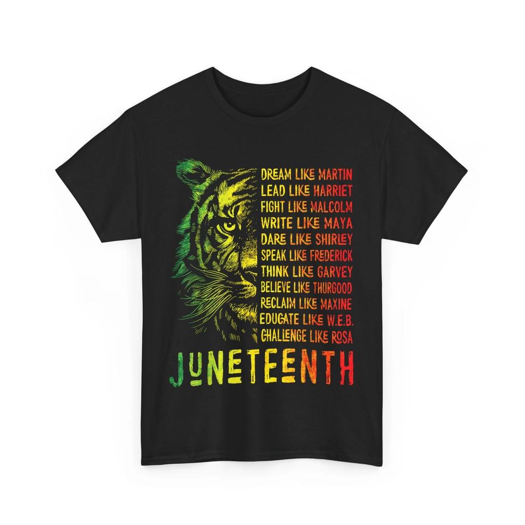 Dream Like Leaders Juneteenth Shirt, June 19th 1865 Pride T-Shirt