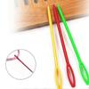 100 plastic sewing needles, big-eyed children's sewing needles, 7cm/2.7inch hand sewing needles, training needles