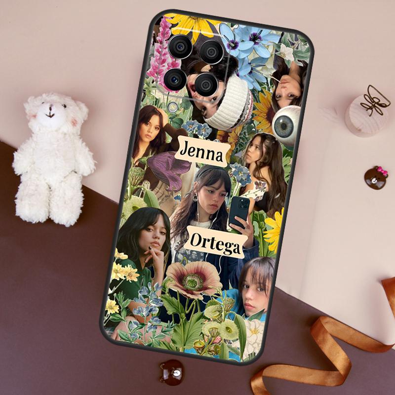 Чехол Jenna Ortega для Samsung Galaxy M23 M33 M53 M11 M12 M13 M14 M20 M21 M31 M54 M51 M31s M32 M52