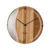 Interform Vague Walnut Wall Clock CL-2936