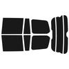 Velocity Car Film Rear Set for Land Cruiser 200 UZJ200 with Terminals on Both Ends of Rear Dark Smoke Window,