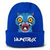 Kids Boys Girls Demon Hunters Rumi Zoey Mira Derpy Printed Knitted Hat Thread Velvet Cap Autumn Winter Warm Knitted Hat