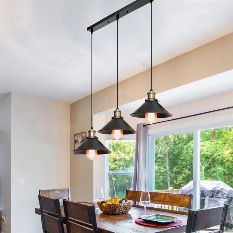 Подвесной светильник Simple Design применяется для гостиной, дома, спальни, ресторана, отеля, декоративные черные подвесные потолочные светильники