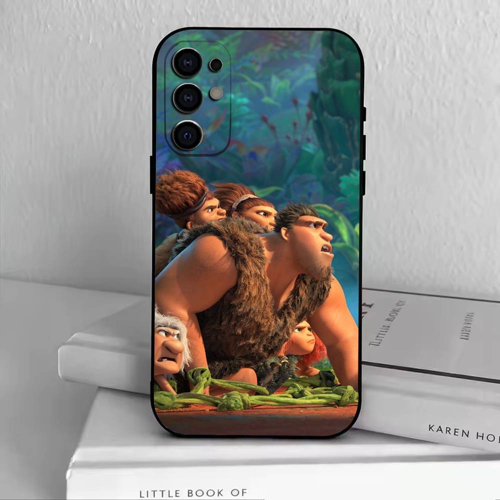 The C-Croods Phone Case For Samsung S25,S24,S21,S22,S23,S30,Ultra,S20,Plus,Fe,Soft Silicone Black Cover