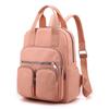Fashionable Soft Leather Large-capacity Travel Backpack Dual-purpose Single-shoulder Schoolbag