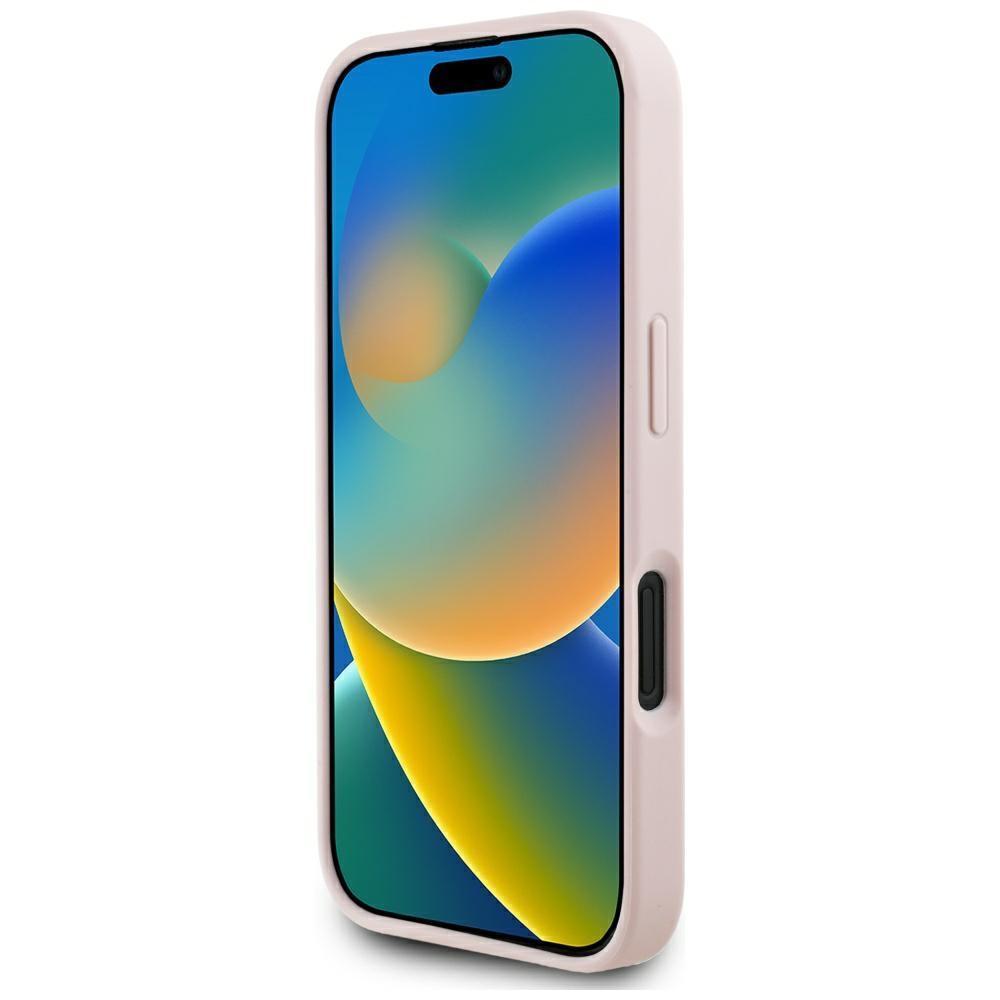 Etui do iPhone 16 Guess MagSafe Różowe