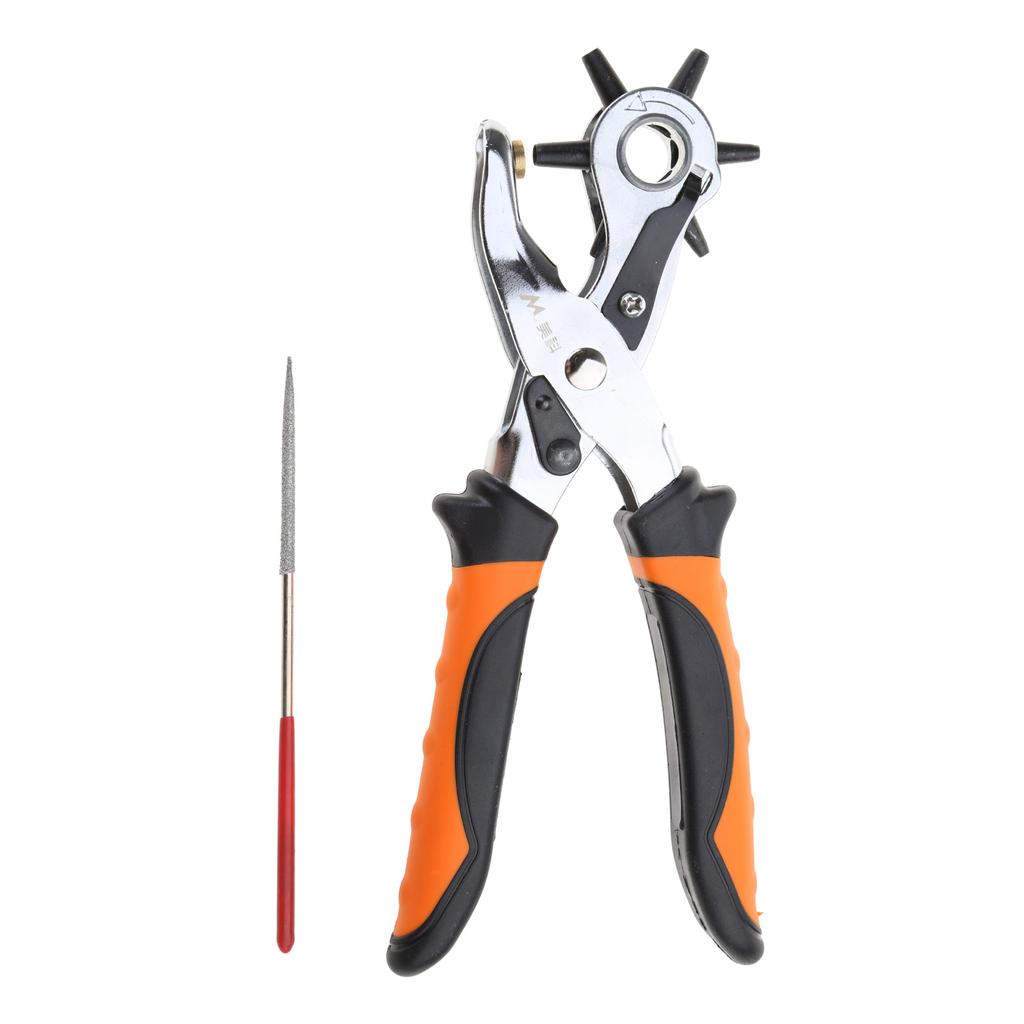 Professional Leather Hole Puncher Leather Punch Tool for Belts Watch Bands Handbag Straps Leather Hole Puncher for Craft