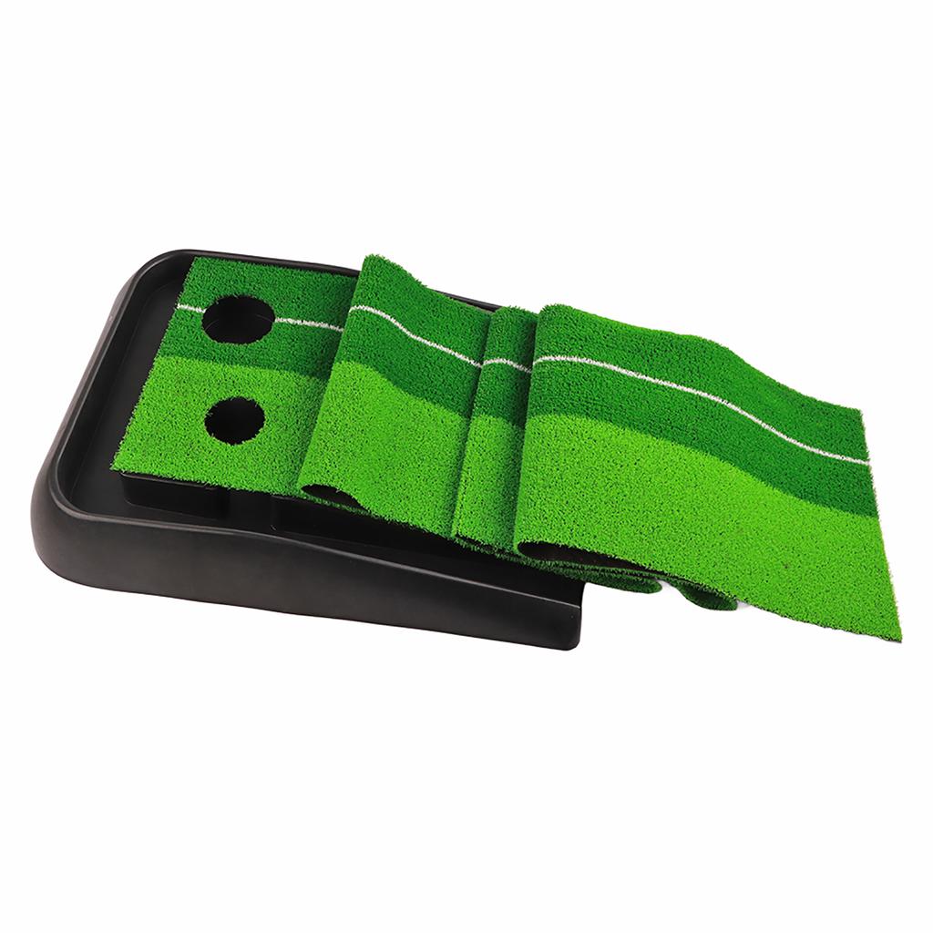 Коврик для гольфа с зеленой травой для игры в гольф, тренировочный коврик для возврата мяча, оборудование для тренировок