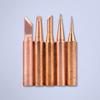 5/6/10Pcs 900M Professional Soldering Iron Tip Diamagnetic Wear-resistant Multiple Hard Soldering Tip