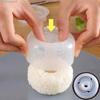 Rice Ball Mold Donut Round Non-Stick Sushi Maker DIY Easy Rice Ball Press Mold Tools Children's Bento Set Kitchen Accessory