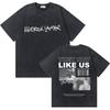 Washed Vintage Rapper Kendrick Lamar Good Kid Money Trees Tshirts Men Hip Hop Retro Oversized Tshirt Male Fashion Trend T Shirt