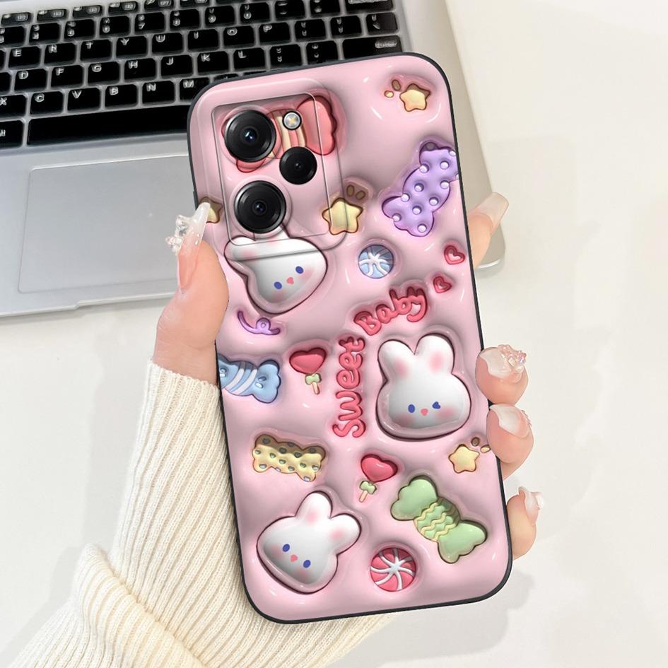 For Xiaomi Poco X5 Pro 5G Case Fashion Butterfly Daisy Flowers Soft Silicone Cover For Xiaomi PocoX5 X5Pro Full Protection Funda