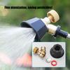 5Pieces High Pressure Sprayer Nozzle Metal Misting Nozzle for Effective Irrigation and Greenhouses Landscaping Needs