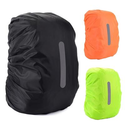1 X Чехол для рюкзака Keep Dry со светоотражающими полосами безопасности, подходит для рюкзаков объемом 30-40 л, подходит для путешествий на открытом воздухе и ночных мероприятий