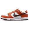 Dunk Low Bronze Eclipse Women Sneakers Orange Sport-Spice White DQ4697-800