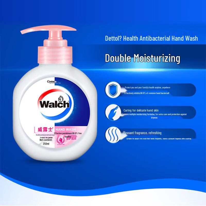 Walch Healthy Moisturizing Antibacterial Hand Wash Twin Pack
