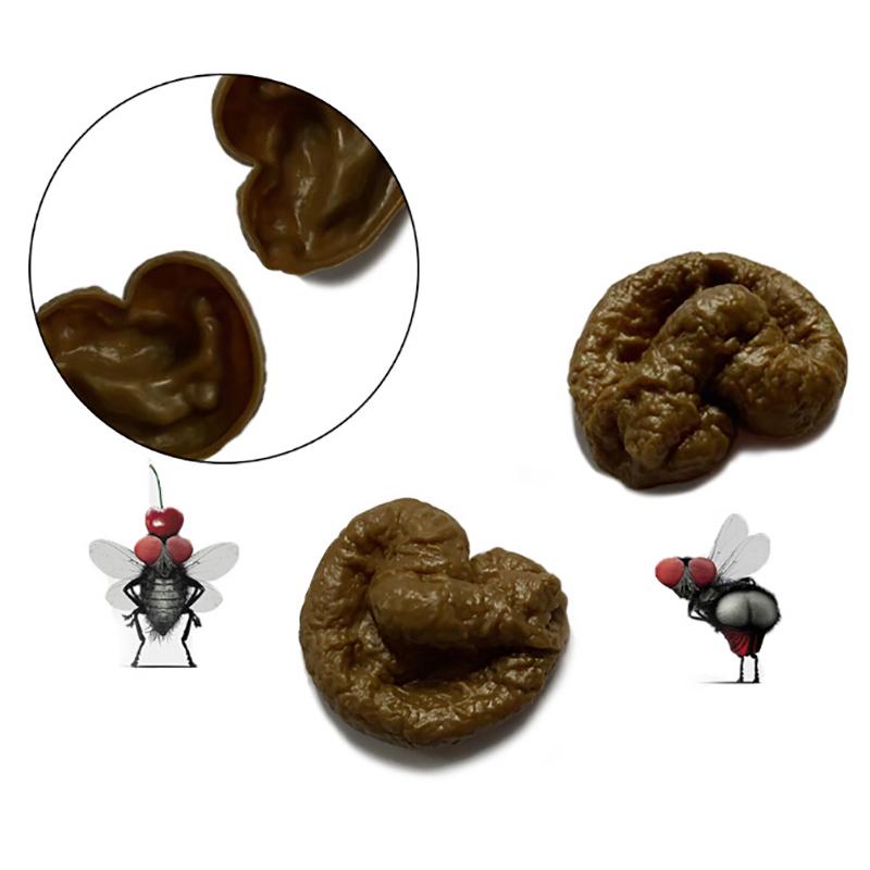1Pc Realistic Plastic Novelty Joke Toy Fake Human Poop Pooper Trick Funny Toys