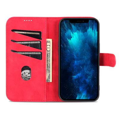 AZNS для iPhone 15 Pro Пылезащитный чехол для телефона Подставка Кошелек Пылезащитный чехол для мобильного телефона из ПУ кожи
