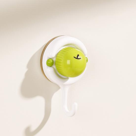 Крючок Присоска с Сильной Несущей Способностью Настенный Крючок Вращающаяся Адсорбция Без Сверления Бесследная Установка Кухонный Крючок для Хранения