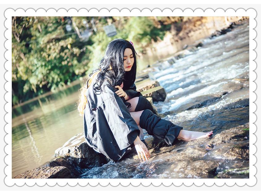 Manyuan Demon Slayer Nezuko Kamado Cosplay Costume