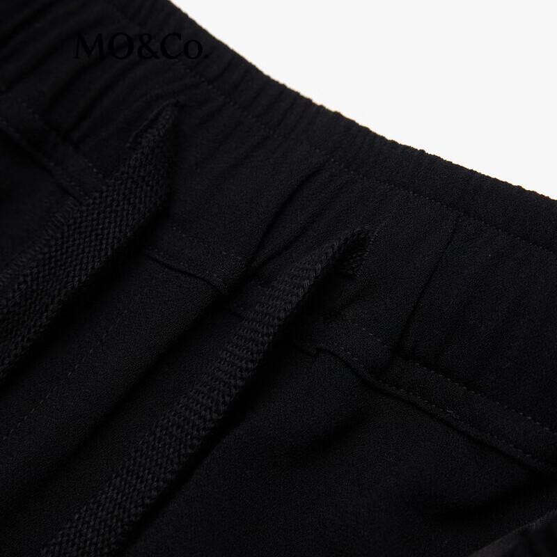 MO&Co. Женские весенние брюки прямого кроя с высокой посадкой