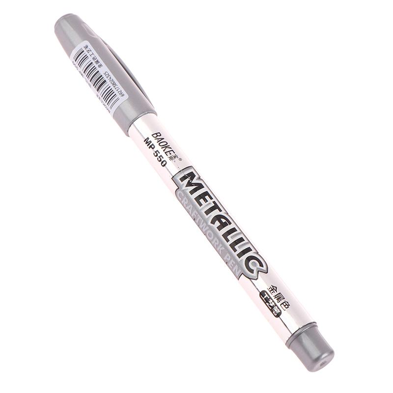 Diy Металлические Водонепроницаемые Перманентные Краски Маркеры Золотые И Серебряные Для Рисования Учащиеся Принадлежности Маркер Ручка Для Рукоделия