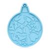 Grade Resin Crafts Ornament Pendant Xmas Christmas Decoration Clay Molds Silicone Mold Epoxy Mold