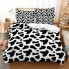 Bed Linens Quilt Cover Cow/Zebra Stripes Comforter Bedding Sets Leopard Print Duvet Set Housse De Couette Twin Size High-quality