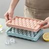 Круглая форма для кубиков льда с 33 ячейками — быстрозамораживающийся, креативный самодельный лоток для льда для бытовых холодильников