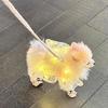 Dog Fairy Wings Light Up Butterfly Wings Pet Costume Embroidered Lights for Parties Butterfly Wings