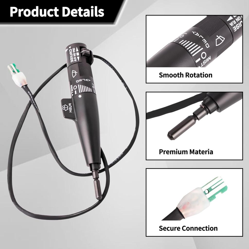 19353957 Turn Signal Combo Lever Compatible With 1988-1994 Chevrolet GMC Headlamp Dimmer Switch, Cruise Control Actuator, Windshield Wiper Lever Asm