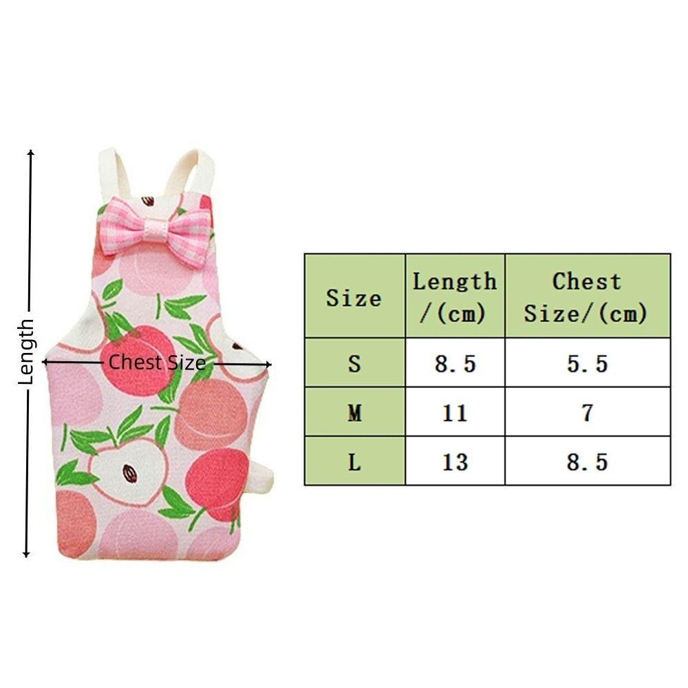 Красочный Фруктовый Попугай Подгузник Бабочка Одежда для Домашней Птицы Новинка Фартук для Домашней Птицы Повседневная Носка