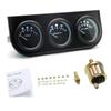 3 In 1 Car Meter Auto Gauge Voltmeter Water Gauge and Oil Press Gauge 52mm Triple Gauge Kit