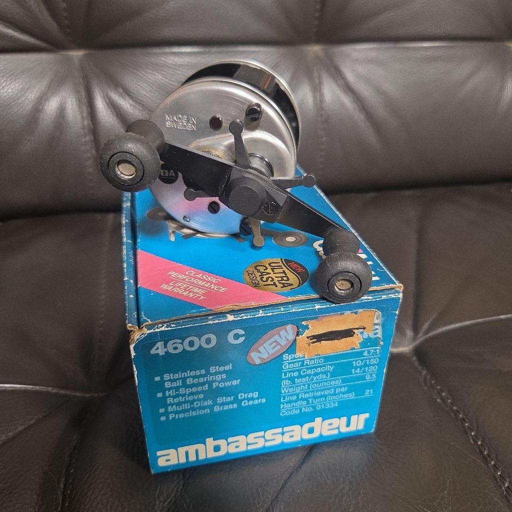 Used Abu Garcia Ambassadeur 4600 C bait reel