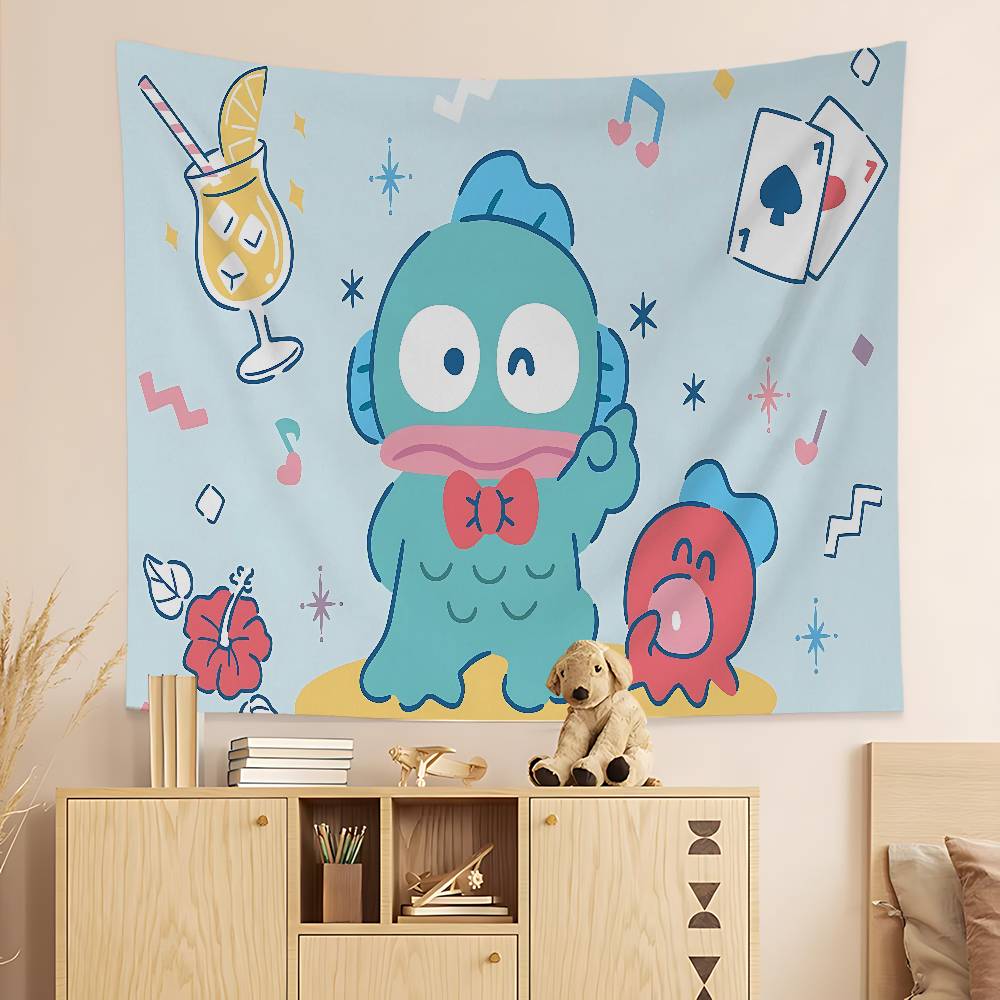 HHangyodonS Cartoon Hanging Bohemian Tapestry Bohemian Wall Tapestries Mandala Cheap Hippie Wall Hanging