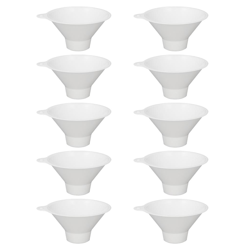 10Pcs Toilet Kidney Stone Collector Plastic Mesh Filter Kidney Stone Strainer Funnel Calculi